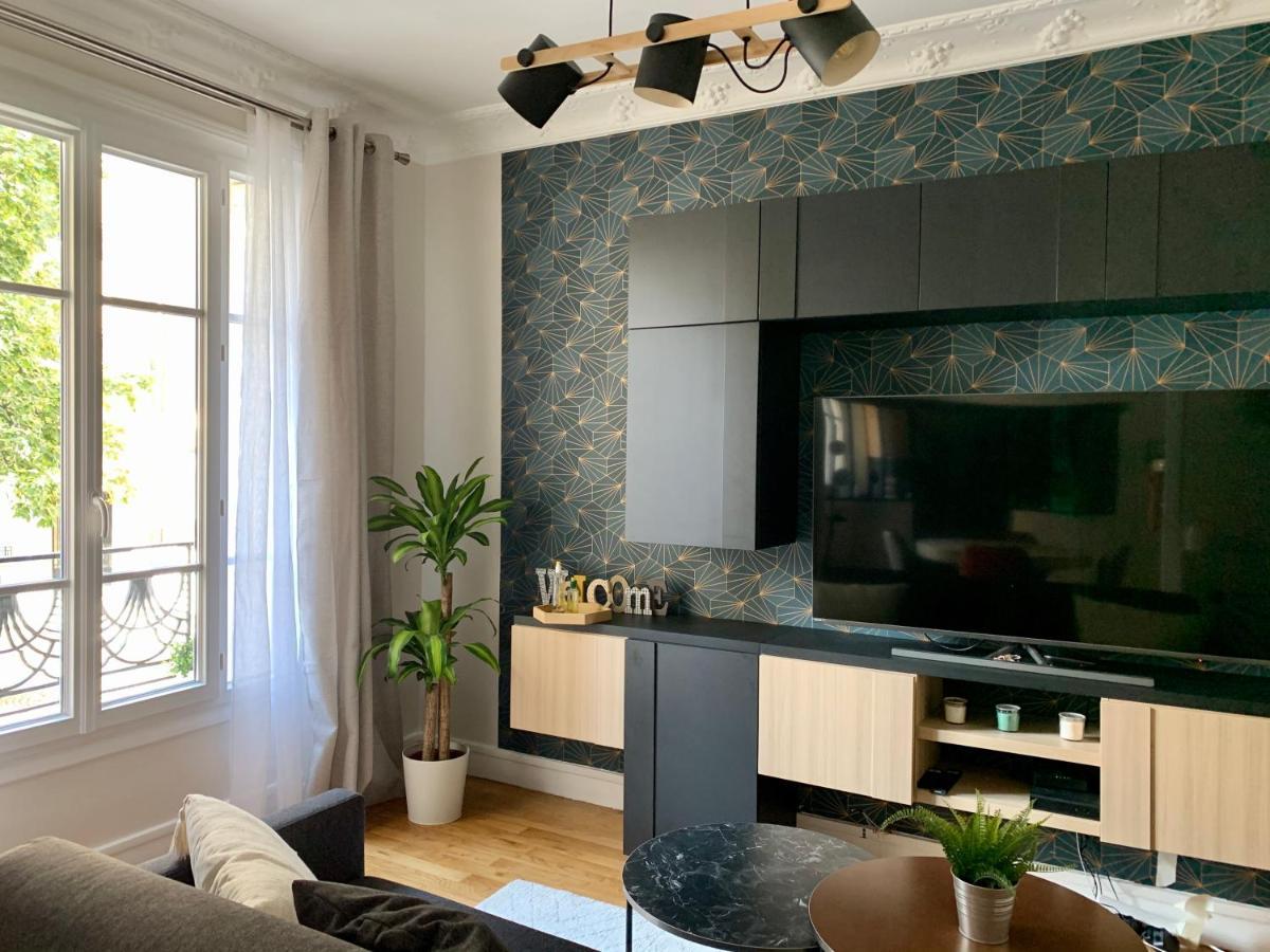 New / De Charme, Chic Et Calme Appartamento Parigi